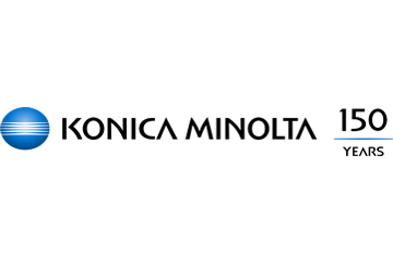 Konica Minolta 150 Year logo